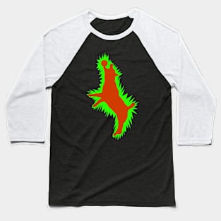 dog playing ball Baseball T-Shirt